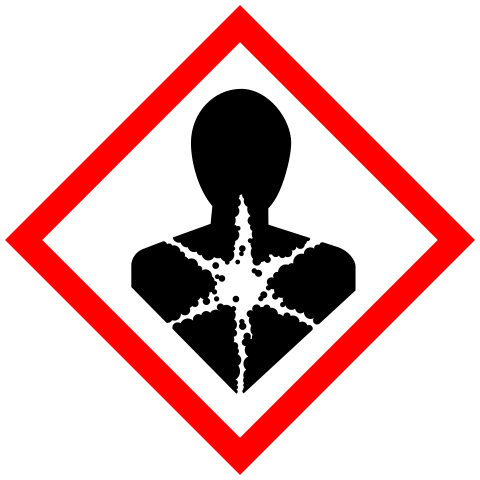 The international pictogram for chemicals that are sensitising, mutagenic, carcinogenic or toxic to reproduction. Diethylstilbestrol: a Model of Endocrine Disruptor
