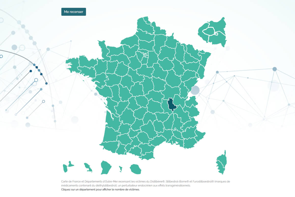 Lancement d'un recensement national des victimes du diéthylstilbestrol (D.E.S.) commercialisé sous les marques de médicaments Distilbène et Stilboestrol-Borne.